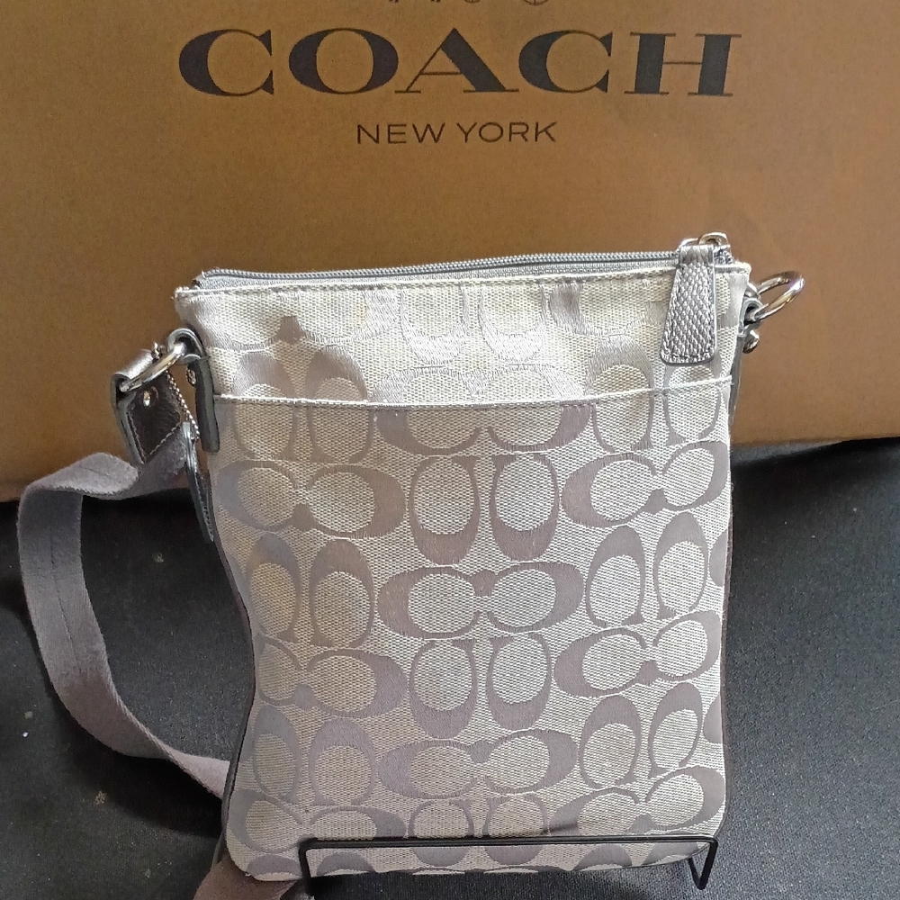 Coach Metallic Sutton Signature Crossbody - Picture 2 of 15